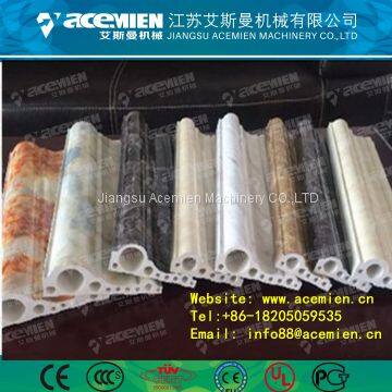 PVC Faux Marble Stone Strip Profile/Tile Plastic Extruder Machine