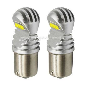 Bright car LED turn signal LED fog light 1156,1157 brake light waterproof LED light bulb factory direct selling