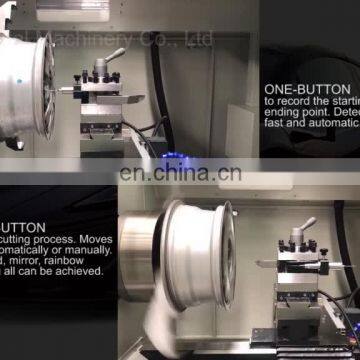 Automatic Alloy Wheel Rim Repair and Cutting CNC Lathe Machine AWR28H