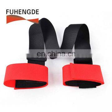 Wholesale ski band hook loop webbing EVA ski carry strap from china factory