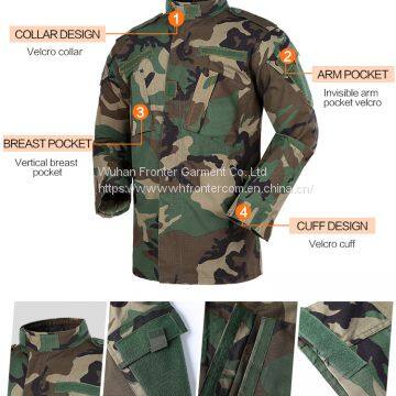 Wear-Resisting Black Acu Military Uniform photo-3