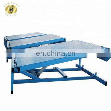 7LGQ Shandong SevenLift Warehouse Dock Leveller Vertical Car Parking Lift Ramp Leveler