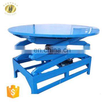 7LSJG Shandong SevenLift small hydraulic circular stage lift