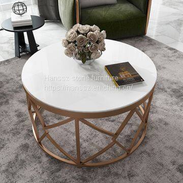 Wholesale Restaurant Furniture Calacutta White Table Top for Living Room photo-4