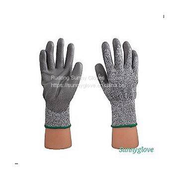 Cut Resistant PU Palm Gloves,Chinese  Professional Factory