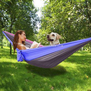 Luxury Waterproof Folding Backpacking Nylon Rope Guitar Hammock photo-2