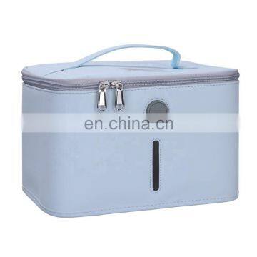 2020 new product Sanitizer Case Sterilizer Box Uv Disinfector Mobile Phone Charger Light Lamp Wireless Customized