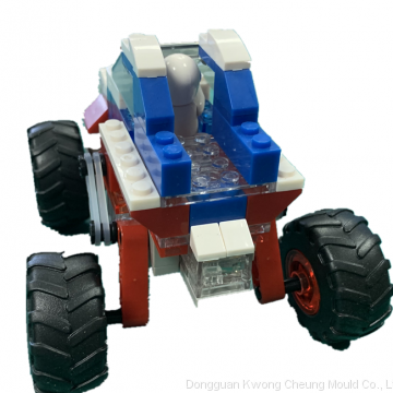 Customize Bricks Toy Plastic Abs Small Diy Block Toy Car For Kids