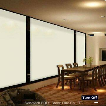 Customized Smart Window Film PDLC-Switchable Electronic Privacy to Clear Film