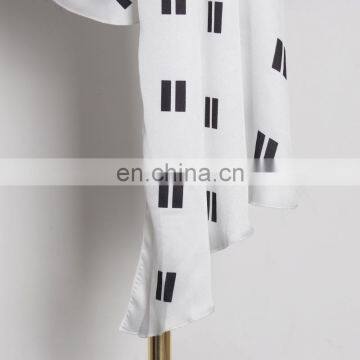 Asymmetrical Print Dresses For Women Lapel Collar Long Sleeve High Waist Tunic Mini Dress 2020 photo-6