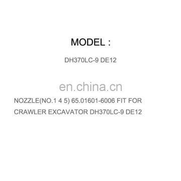 DIESEL ENGINE PARTS OIL SPRAY NOZZLE(NO.1 4 5) 65.01601-6006 FIT FOR CRAWLER EXCAVATOR DH370LC-9 DE12