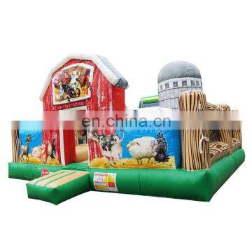 Cow Farm Yard Inflatable Bounce House Jumper Playground Children Bouncy Castle Jump Bouncer Sales