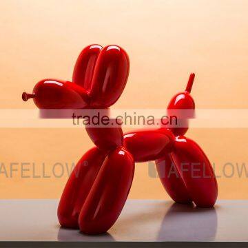 Fiberglass dog mannequin,Red mannequin Balloon Dog manikin dog for Photography KEVIN2-E