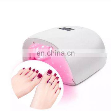 All Salons find Cordless Rechargeable Nail Lamp Curing LED Gel Nail Polish 86W LED Nail Lamp Dryer machine for feet