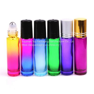 Cylindrical Roll on Perfume Bottle