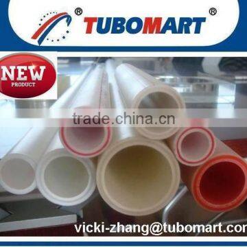 PPR Pipe Factory PPR composite pipe, Glass Fiber PPR pipe for hot water high pressure