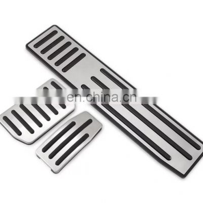 Car Accessories Non-Slip Performance Metal  Foot Pedal Pads For Tesla Model X S Brake Accelerator Pedal 3PCS/Set