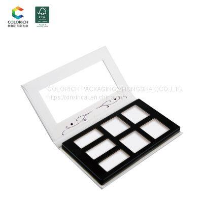 Customized Morphe Palette Packaging Box With Empty Paper Cardboard Container Empty Eyeshadow Palettes Tropical Eyeshadow Palette photo-3