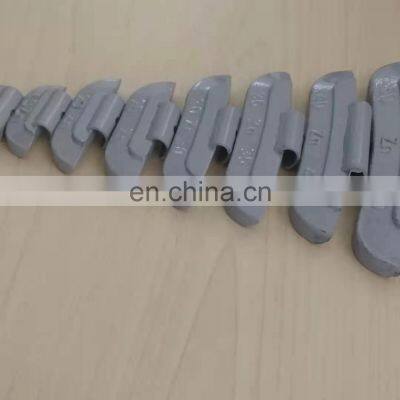 High End zn Clip on Wheel Weights for Steel Alloy Rim 5-60g photo-2