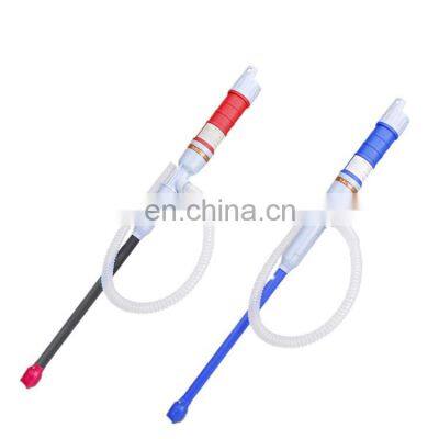 Portable Handheld Electric/Manual Oil Fuel Pump Machine Siphon Liquid Transfer Water Gas Fuel Pump