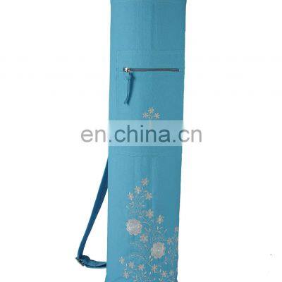 100% Cotton Canvas Made Eco-Friendly Bag For Yoga Mat Manufacturer From India