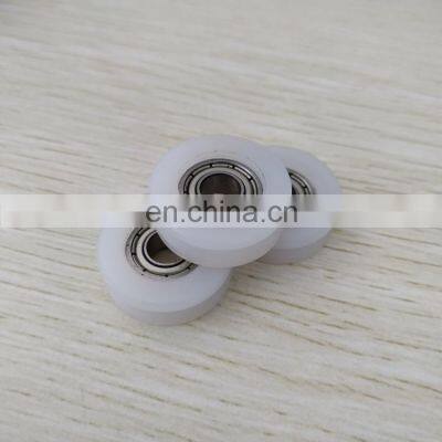 POM5*21*6mm nylon wheel with bearing of bathroom