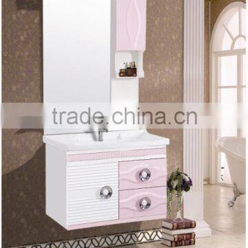 New Model Fashion PVC Bathroom Vanity Cabinet