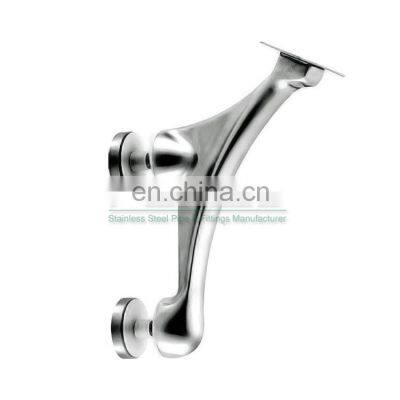 Pj-B526 Nice Stainless Steel Corner Pipe Handrail Fixed Glass Mount Bracket Fittings