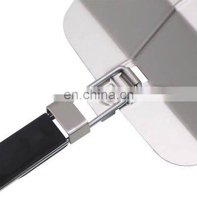 Factory Supply Custom Made Professional Small Steel Long Handle Cake Folding Pizza Shovel photo-5