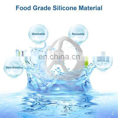 DIY Protect Lipstick Lips Internal Support Holder Frame Nose Breathing Smoothly Silicone Face 3D Mask Bracket photo-3