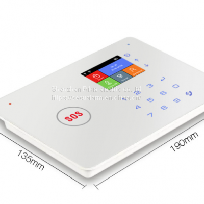 Foreign Trade Selling GSM+WIFI Wireless Alarm(wechat:13510231336)
