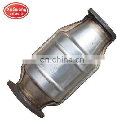 XG-AUTOPARTS high quality exhaust second part direct fit ceramic catalyst catalytic converter for KIA  k2 k3 forte