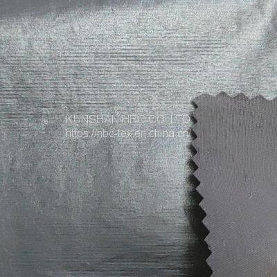 ART.EGNC-300 70%ctn,30%nylon 140gsm Wr+pearl Foam Coat+fabric Wash photo-5