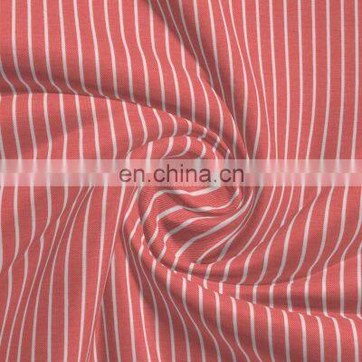 Hot Selling Tencel Cotton Stripe Yarn Dyed Fabric for Shirts photo-2