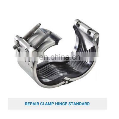 Double-Section Pipe Repair Coupling Used On New PipeLines And Repairing Pipe Leaks