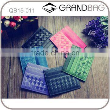 New super soft leather card holder for men women leather pocket credit card case