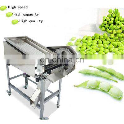 Green Pigeon Peas Peeler Peeling Shelling Machine Green Bean Shelling Machine Soy Bean Edamame Lentils Sheller Machine photo-3