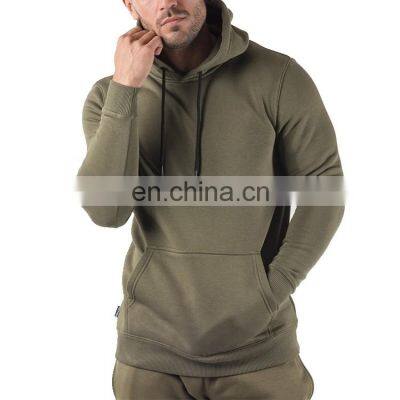 Salmon Pink Custom Designed Men's Fitness Running Hoody Sportswear Gym Cotton Spandex Hoodies & Sweatshirts photo-3