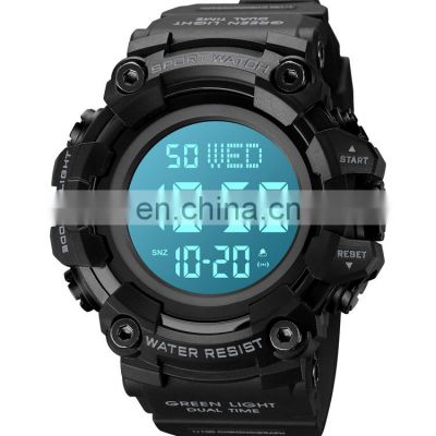 Hot Selling Skmei 1968 Black Army Green Camouflage Sport Digital Wrist Watch for Men Wholesale Price