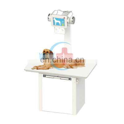 HC-R004A Cheap price veterinary clinic analog/digital stationary 200mA medical X-ray machine for animal