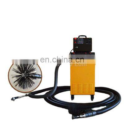 rotary brush speed adjustable air duct cleaner cleaning machine