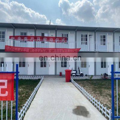 Customized folding house plastic container prefabricated movable folding house container