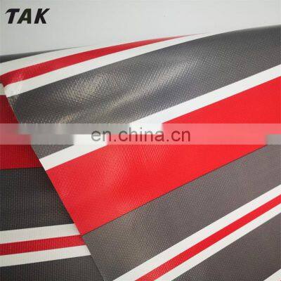 europe popular 0.55mm vinyl material roll multi color pvc tarpaulin matte