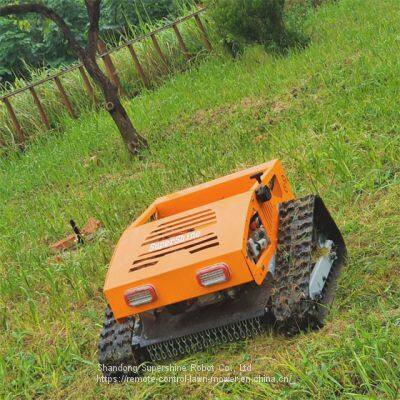 remote control lawn mower, China remote controlled brush cutter price, slope mower for sale