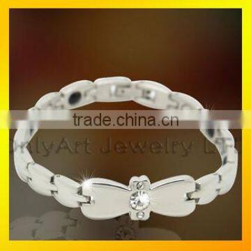 fashion 316 stailess steel lady bracelet with magnetic