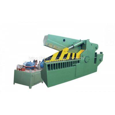 Metal alligator shear cutting machine