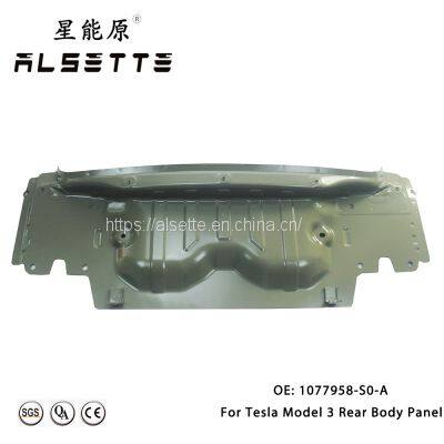 Alsette OEM Style Rear Body Panel AS-MD3-1003 for Tesla Model 3 2016-2021 OE: 1077958-S0-A