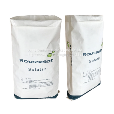 15kg Potato Starch Paper Sack Recycled Paper Bag For Flour Rice Seasoning Powder