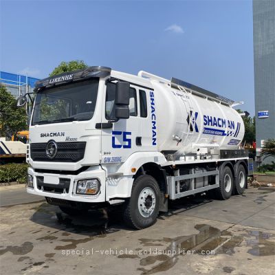 SHACMAN 200000 liter Sewage suction truck