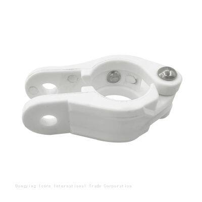 ISURE MARINE High quality factory wholesale white nylon adjustable clamp for 22-28mm